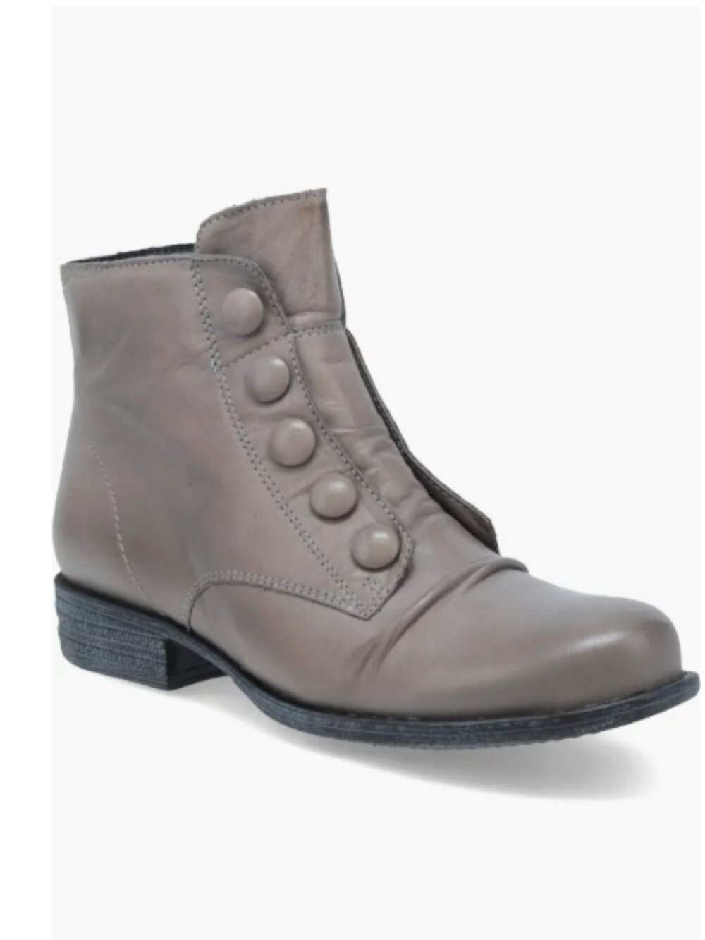 New MIZ MOOZ Louise Slightly Bootie in Graphite womens size 8 supple comfortable